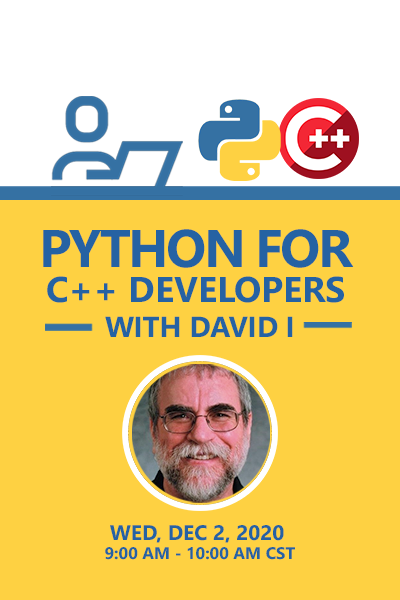 14 Banner Python For C Developers With David I 400x600