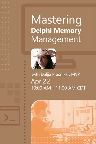 15 Banners Webinar Mastering Delphi Memory Management 400x600