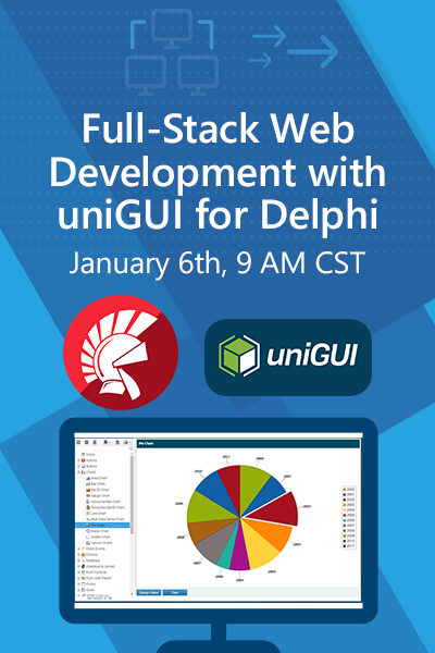 25 Banners Full Stack Web Development With Unigui For Delphi April 12 21 400x600
