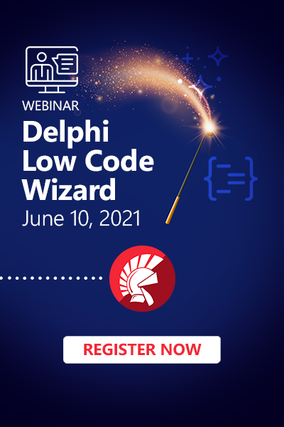 33 Template Banner Delphi Low Code Wizard V002 400x600