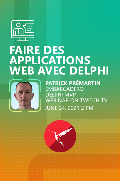 45 Banner Webinar Faire Des Applications Web Avec Delphi Patrick Premartin 400x600