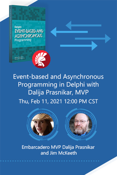 Banner Event Based And Asynchronous Programming In Delphi Webinar 400x600