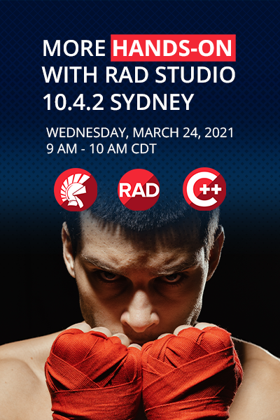 Banner More Hands On With Rad Studio 1042 Sydney 400x600