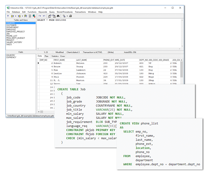 SQL Optimizations