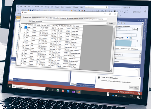InterBase Support for Visual Studio