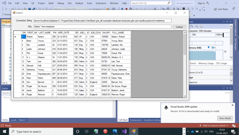 Visual Studio Tools Embarcadero Website