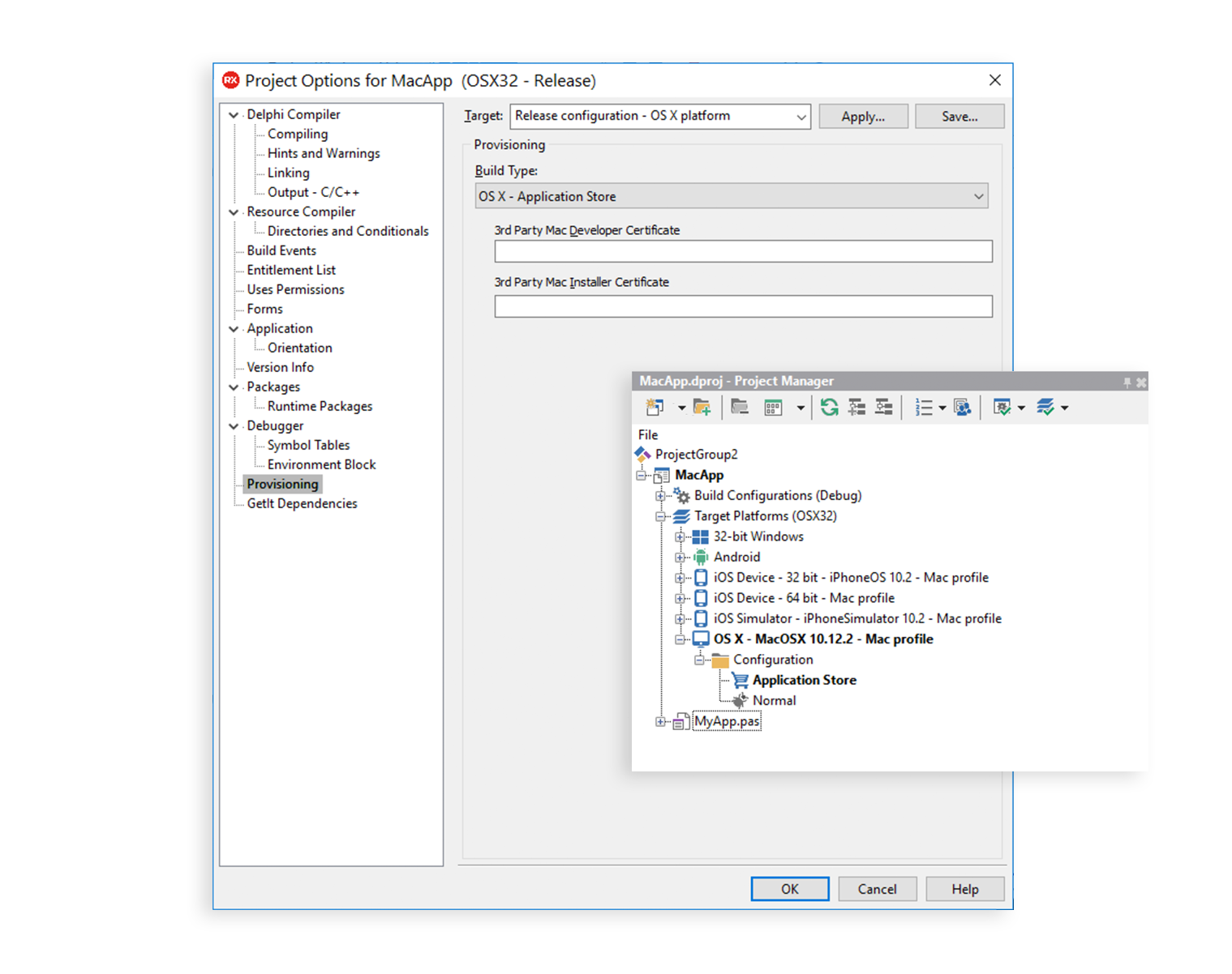 Delphi MacOS App Development Solutions Embarcadero app-store-macos-mac