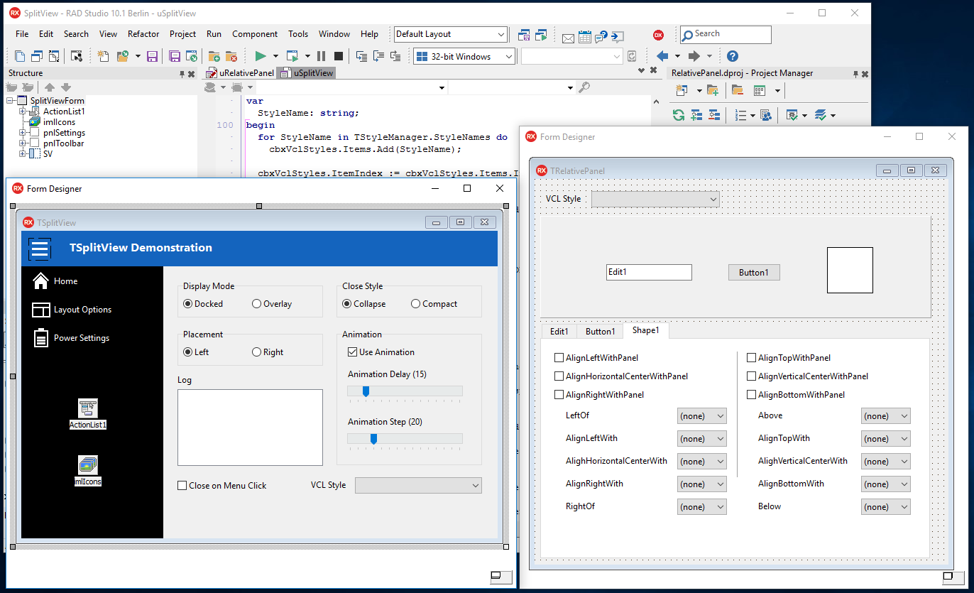 Windows developer tools. Компонент Shape в DELPHI. Библиотека компонентов rad Studio счетчик. Поиск в rad Studio. Библиотека визуальных компонентов DELPHI Ttimer.