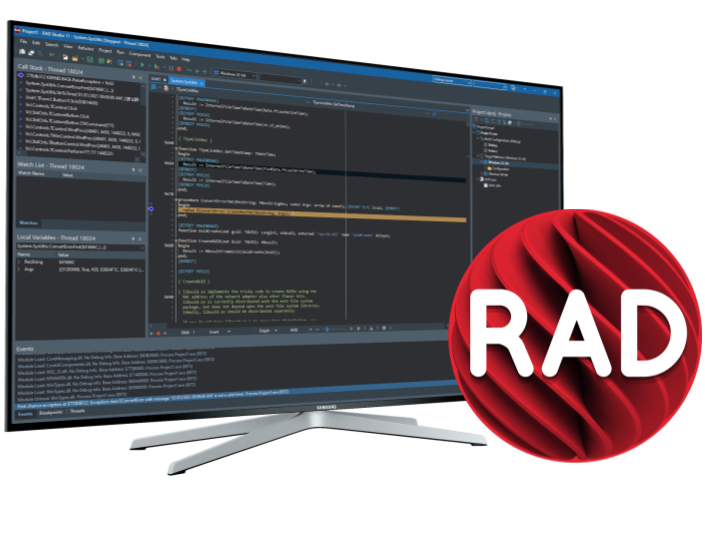 使用 RAD Studio 的集成本机调试功能可以更快地调试吗？